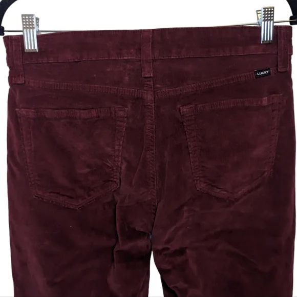 Lucky Brand Women's Ava Skinny Corduroy Pants 29 🍷✨ - Picture 11 of 16